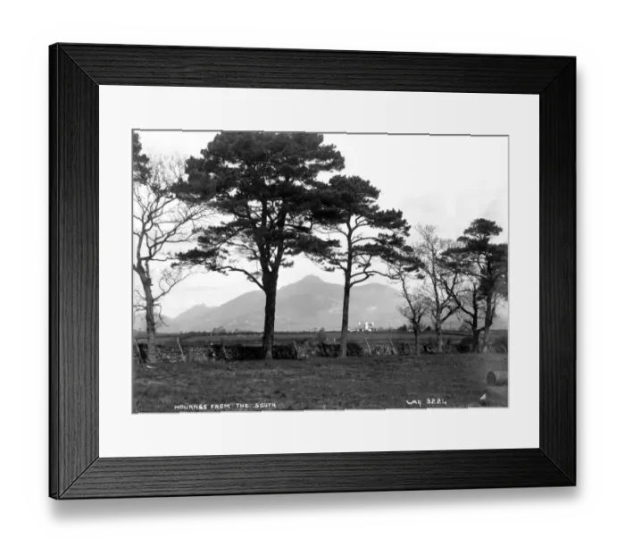 Framed Print : Mournes from the South Framed Print : Mournes from the South