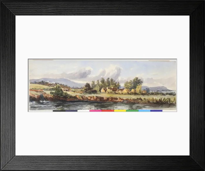 Framed Print : Last Overflow of the Lagan Framed Print : Last Overflow of the Lagan