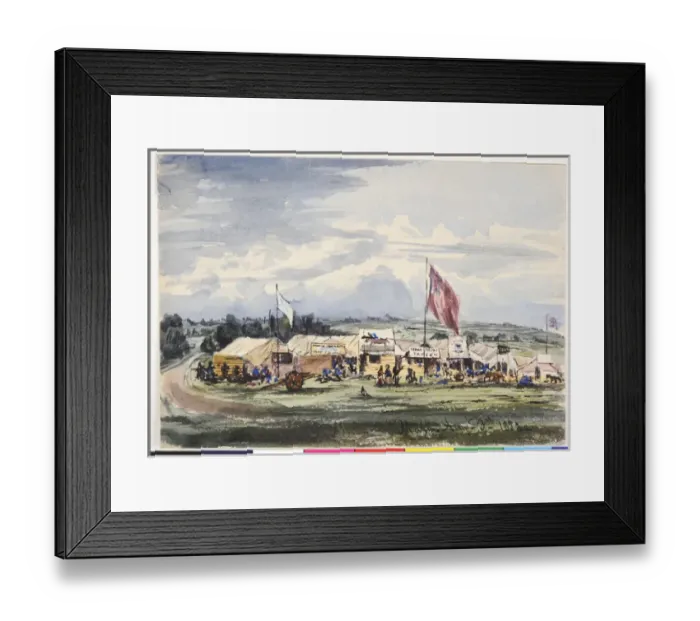 Framed Print : Maze (1852). Moore, James 1819 - 1883. Date: 1852 Framed Print : Maze (1852). Moore, James 1819 - 1883. Date: 1852