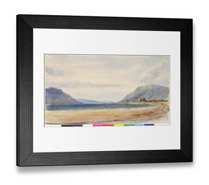 Framed Print : Greencastle, Carlingford Lough Framed Print : Greencastle, Carlingford Lough