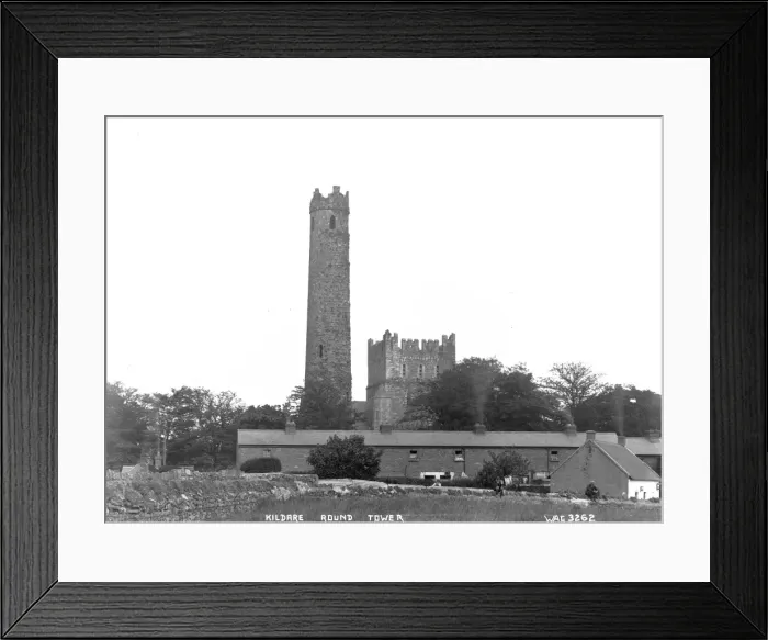 Framed Print : Kildare Round Tower Framed Print : Kildare Round Tower