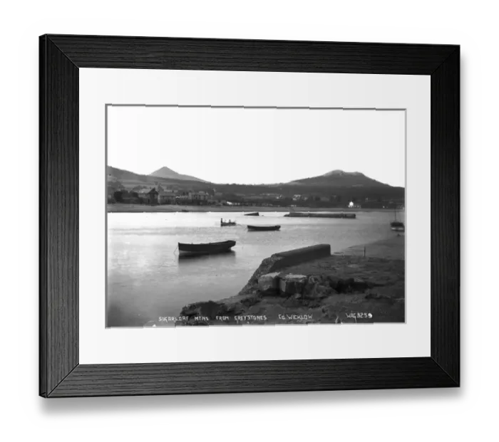 Framed Print : Sugarloaf Mountains from Greystones Framed Print : Sugarloaf Mountains from Greystones