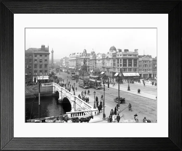 Framed Print : O Connell St. Dublin Framed Print : O Connell St. Dublin