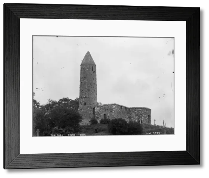 Framed Print : Turlough Round Tower Framed Print : Turlough Round Tower