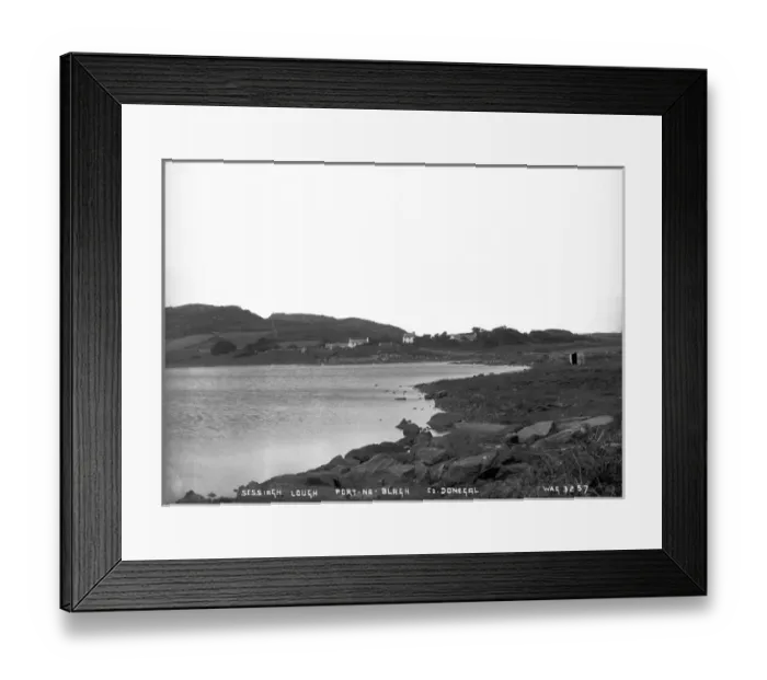 Framed Print : Session Lough, Port-Na-Blagh, Co. Donegal Framed Print : Session Lough, Port-Na-Blagh, Co. Donegal