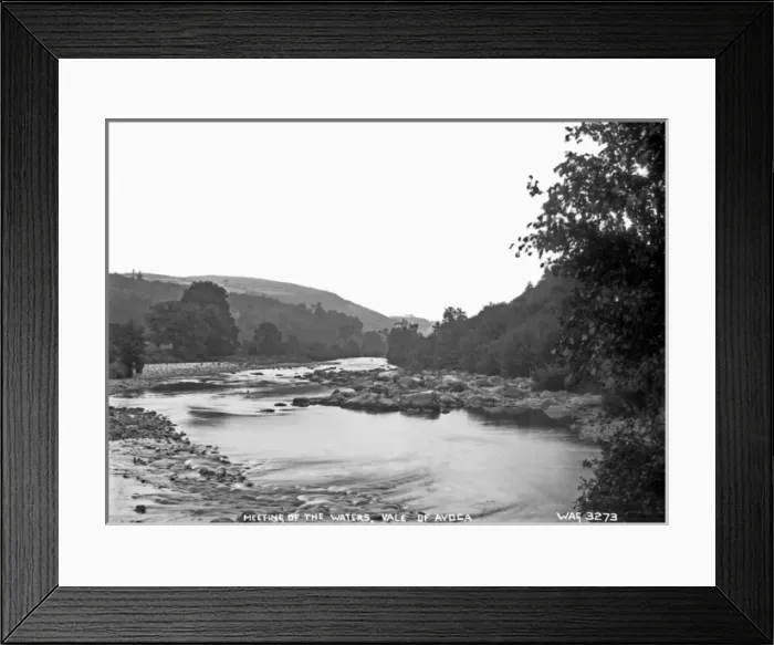Framed Print : Meeting of the Waters, Vale of Avoca Framed Print : Meeting of the Waters, Vale of Avoca