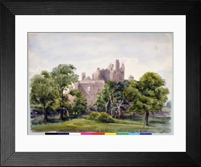Framed Print : Craigmillar Castle Framed Print : Craigmillar Castle