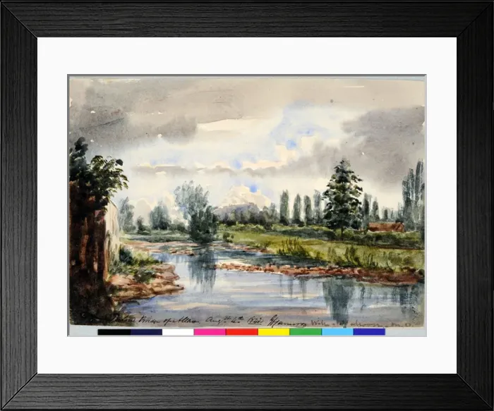 Framed Print : Below Bridge of Allan Framed Print : Below Bridge of Allan