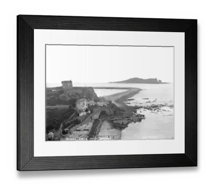Framed Print : Irelands Eye and Howth Harbour Framed Print : Irelands Eye and Howth Harbour