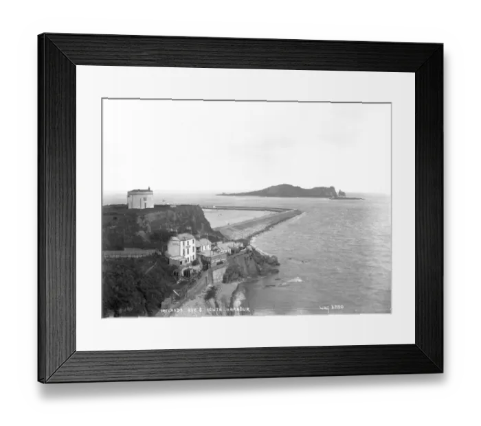 Framed Print : Irelands Eye and Howth Harbour Framed Print : Irelands Eye and Howth Harbour
