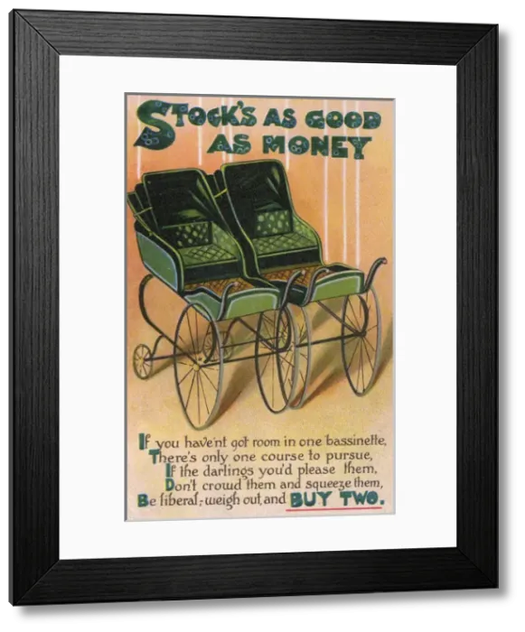 Framed Print : Requirement for Two Bassinettes - Growing Family Framed Print : Requirement for Two Bassinettes - Growing Family