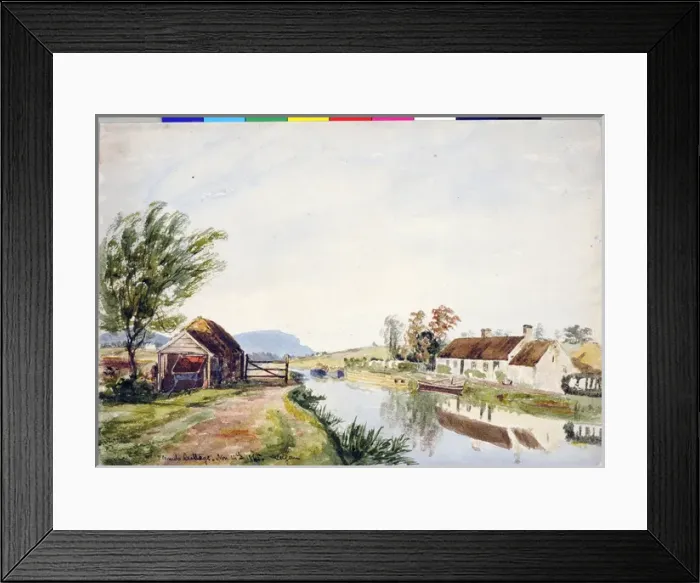 Framed Print : Wards Cottage, Lagan Framed Print : Wards Cottage, Lagan
