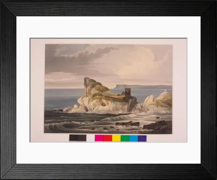 Framed Print : Kenbane Castle, near Ballycastle Framed Print : Kenbane Castle, near Ballycastle