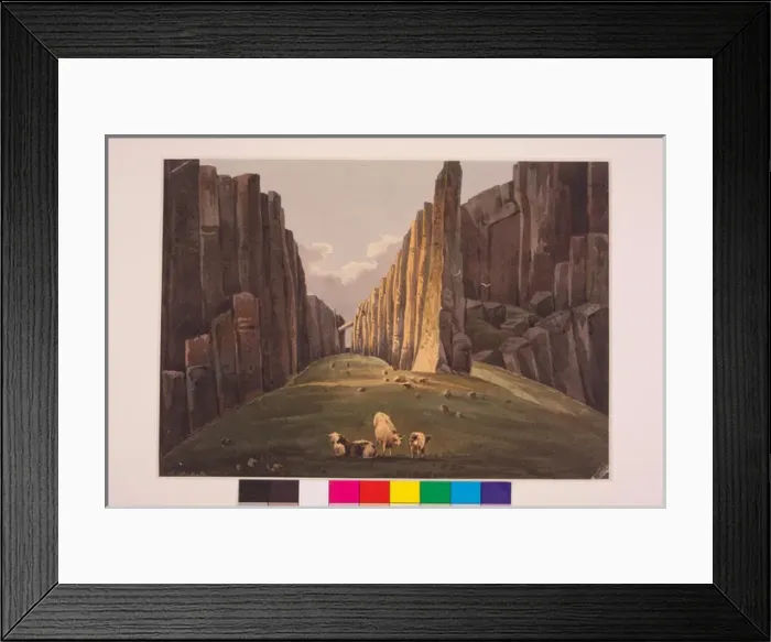 Framed Print : Greymans Path, Fairhead Framed Print : Greymans Path, Fairhead