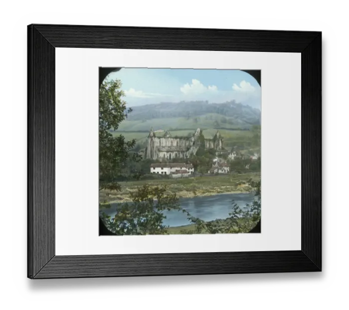 Framed Print : Tintern Abbey (view from the Hills), Monmouthshire, Wales Framed Print : Tintern Abbey (view from the Hills), Monmouthshire, Wales