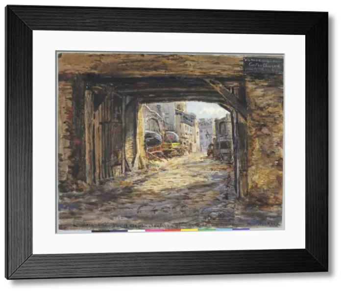 Framed Print : London, Below the Adelphi Arches Framed Print : London, Below the Adelphi Arches