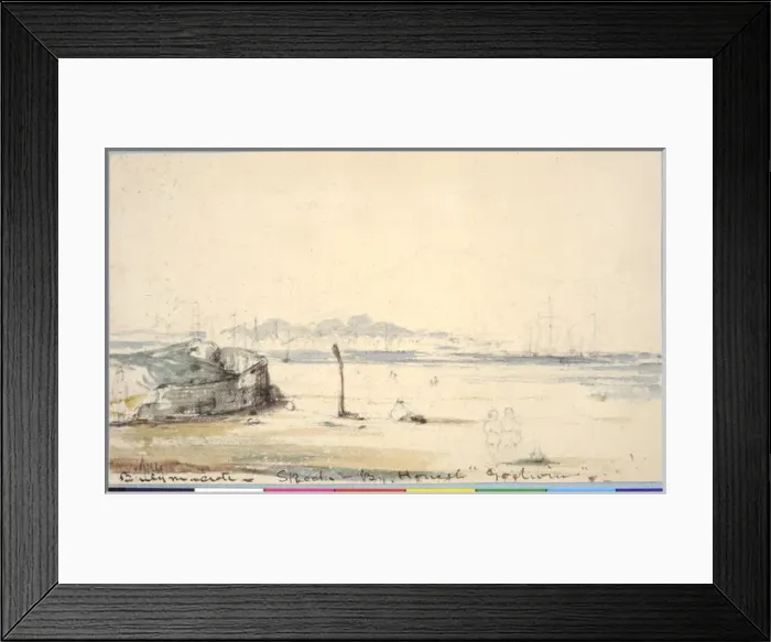 Framed Print : Ballymacarret Beach Framed Print : Ballymacarret Beach