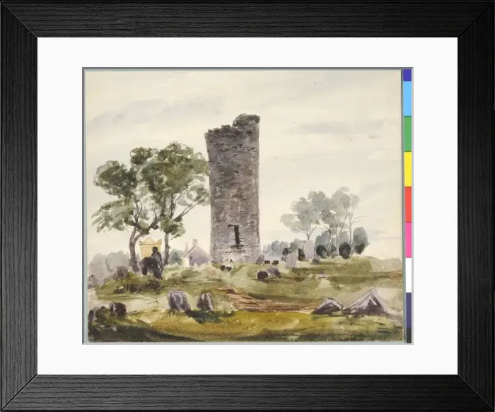 Framed Print : Drumbo. Moore, James 1819 - 1883 Framed Print : Drumbo. Moore, James 1819 - 1883
