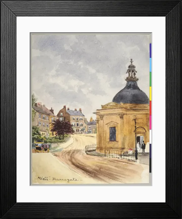 Framed Print : Well, Harrogate Framed Print : Well, Harrogate