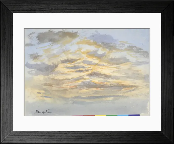 Framed Print : Newcastle Sky Study Framed Print : Newcastle Sky Study