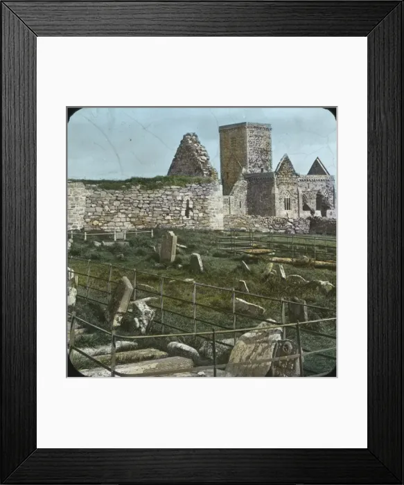 Framed Print : Iona Abbey, Inner Hebrides, Scotland - Tombs of the Kings Framed Print : Iona Abbey, Inner Hebrides, Scotland - Tombs of the Kings