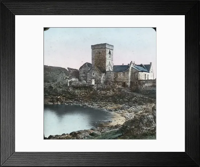 Framed Print : Inchcolm Monastery, Island of Inchcolm, Firth of Forth, Scot Framed Print : Inchcolm Monastery, Island of Inchcolm, Firth of Forth, Scot