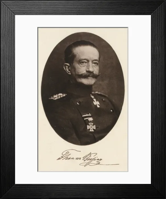 Framed Print : WW1 - Moritz Ferdinand Freiherr von Bissing Framed Print : WW1 - Moritz Ferdinand Freiherr von Bissing