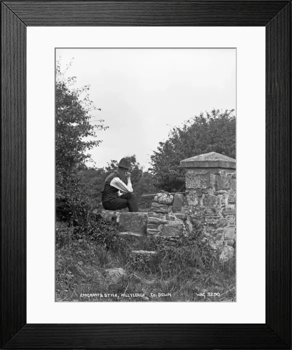 Framed Print : Emigrants Style, Killyleagh, Co. Down Framed Print : Emigrants Style, Killyleagh, Co. Down