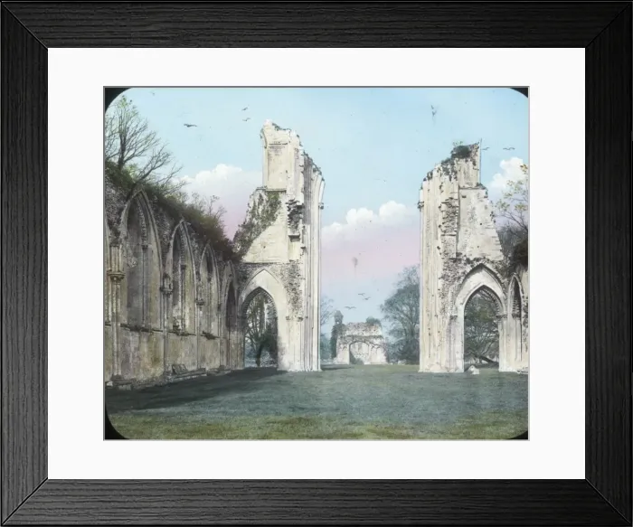 Framed Print : Glastonbury Abbey, Somerset, England Framed Print : Glastonbury Abbey, Somerset, England