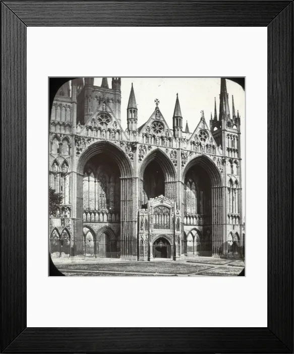 Framed Print : Peterborough Castle Framed Print : Peterborough Castle