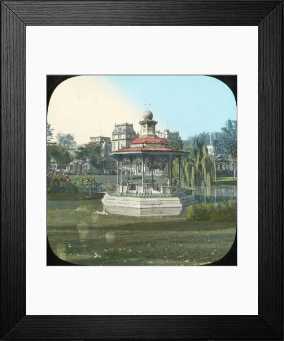 Framed Print : USA - Saratoga, Congress park Framed Print : USA - Saratoga, Congress park