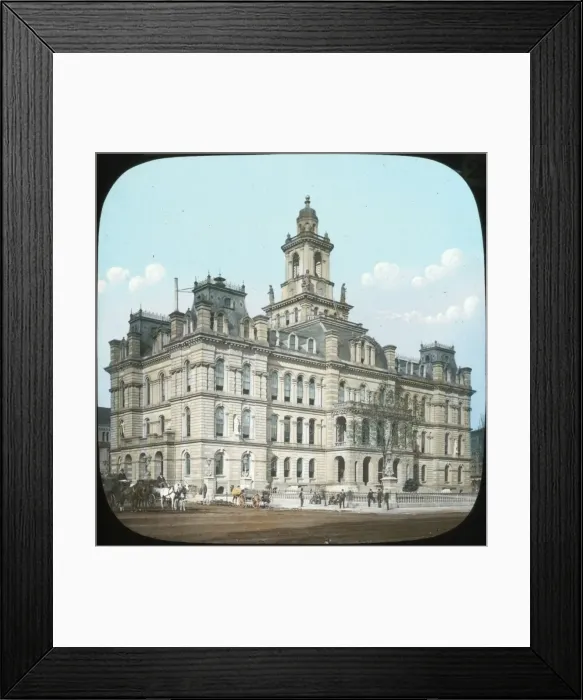 Framed Print : USA - Detroit City Hall Framed Print : USA - Detroit City Hall
