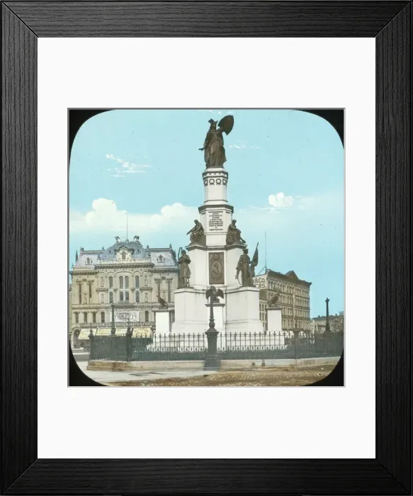 Framed Print : USA - Detroit Soldiers Memorial and Opera House Framed Print : USA - Detroit Soldiers Memorial and Opera House