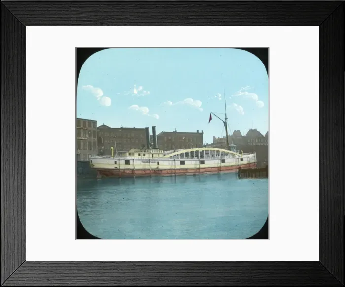 Framed Print : USA - Chicago, Lake Steamer Framed Print : USA - Chicago, Lake Steamer