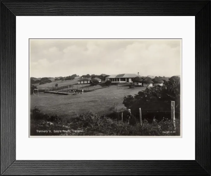 Framed Print : Trennerys Hotel, Qolora Mouth, Transkei, South Africa Framed Print : Trennerys Hotel, Qolora Mouth, Transkei, South Africa