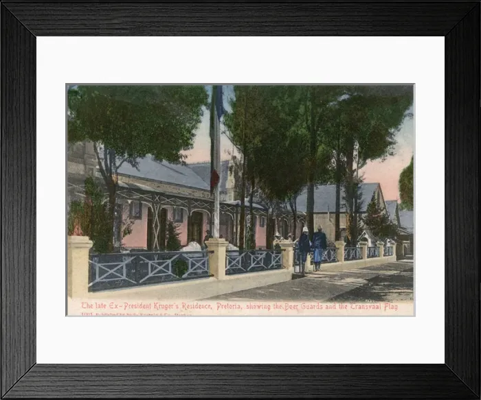 Framed Print : President Krugers residence, Pretoria, South Africa Framed Print : President Krugers residence, Pretoria, South Africa