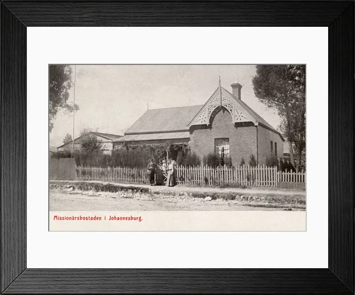 Framed Print : Swedish mission house, Johannesburg, South Africa Framed Print : Swedish mission house, Johannesburg, South Africa