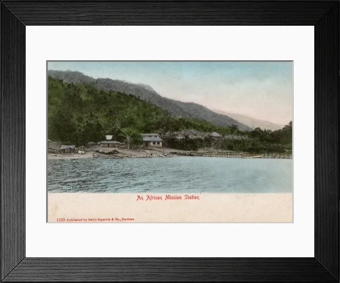 Framed Print : Mission station, South Africa Framed Print : Mission station, South Africa