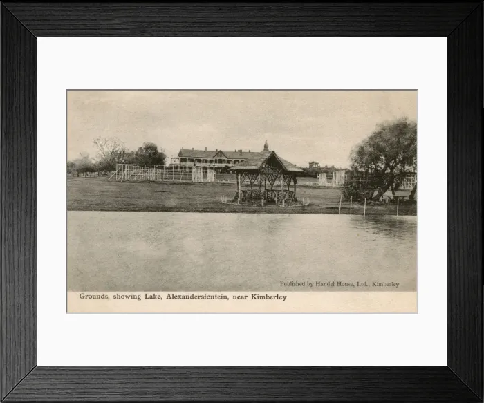 Framed Print : Alexandersfontein Hotel, near Kimberley, South Africa Framed Print : Alexandersfontein Hotel, near Kimberley, South Africa