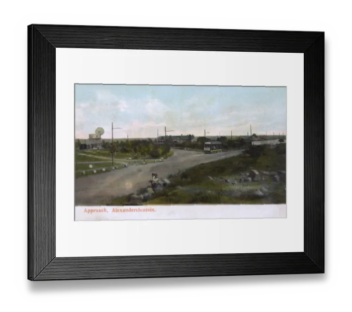 Framed Print : Alexandersfontein, near Kimberley, South Africa Framed Print : Alexandersfontein, near Kimberley, South Africa