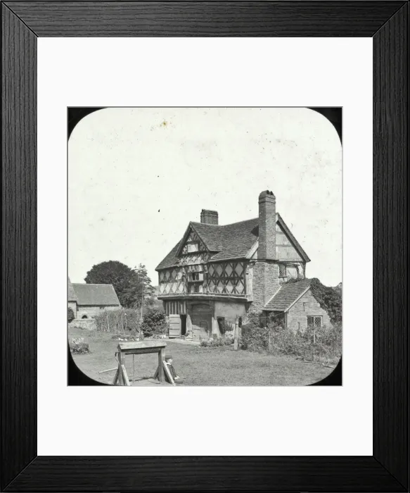 Framed Print : Gate House Stokesay Framed Print : Gate House Stokesay