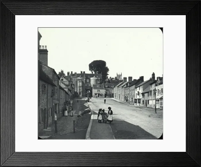 Framed Print : Broad Street Framed Print : Broad Street