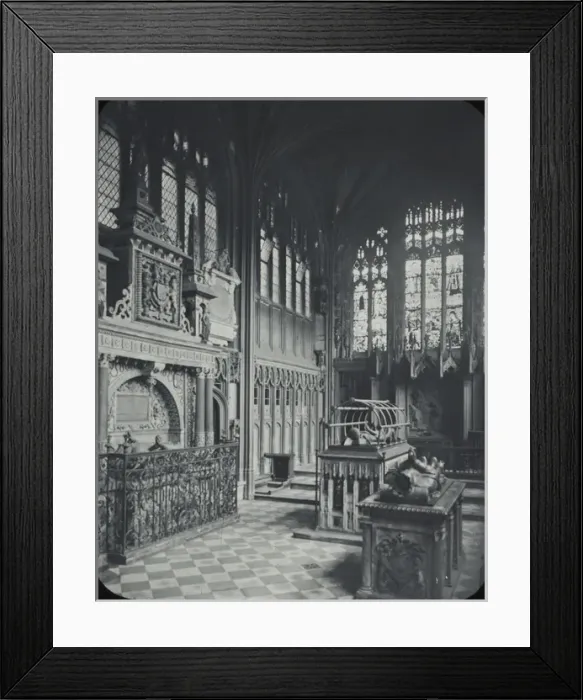 Framed Print : Beauchamps Chapel, Warwick Framed Print : Beauchamps Chapel, Warwick