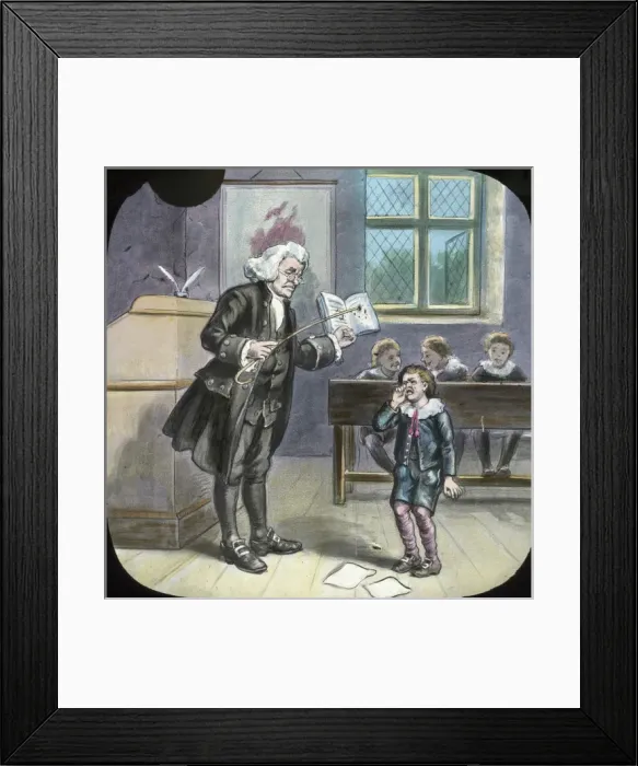 Framed Print : Old man with Rattan Framed Print : Old man with Rattan