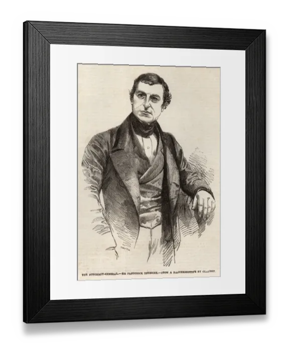 Framed Print : Sir Frederick Thesiger Framed Print : Sir Frederick Thesiger