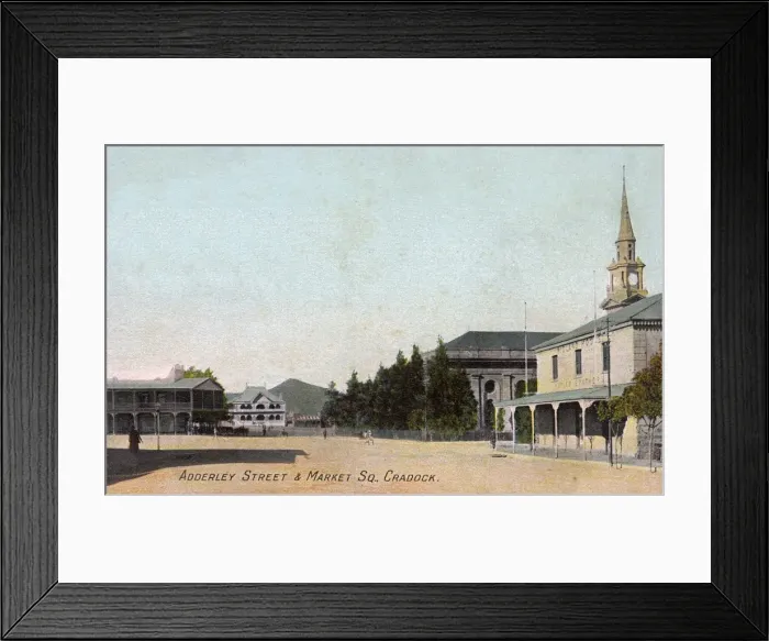 Framed Print : Cradock, Eastern Cape Province, Cape Colony, South Africa