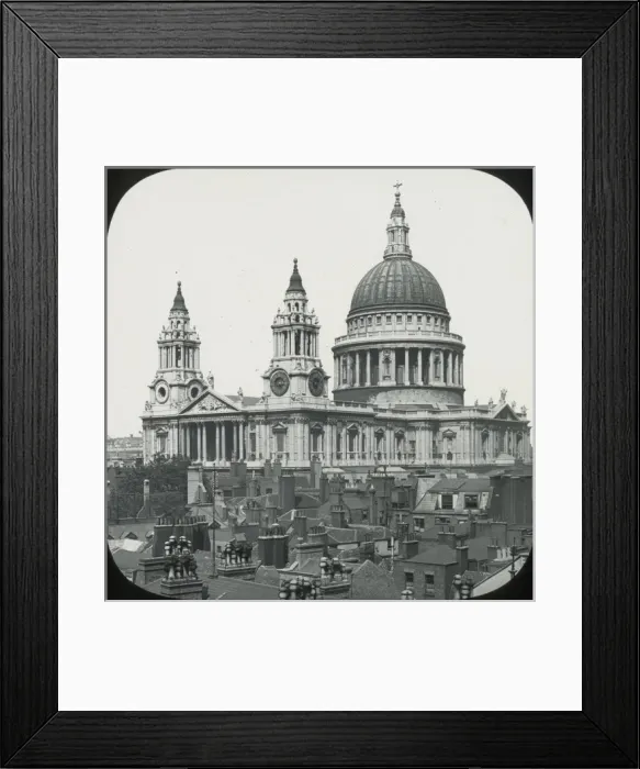 Framed Print : London - St Pauls Cathederal Framed Print : London - St Pauls Cathederal