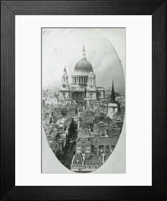 Framed Print : London - St Pauls Cathedral Framed Print : London - St Pauls Cathedral