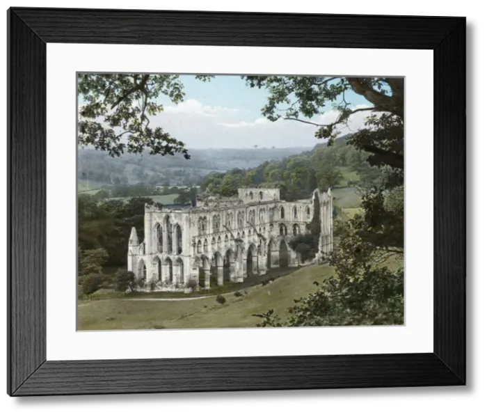 Framed Print : Rievaulx Abbey, North Yorkshire, England Framed Print : Rievaulx Abbey, North Yorkshire, England