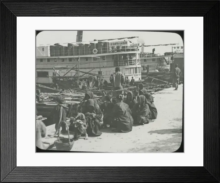 Framed Print : South China - Coolie Women Framed Print : South China - Coolie Women